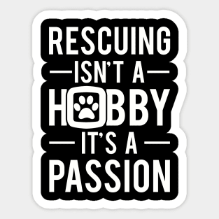 Rescuing Passion Sticker